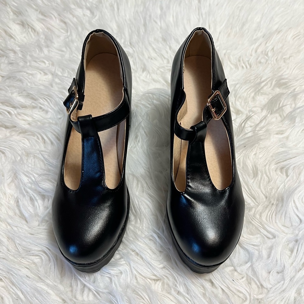 Black chunky shoes - Picture 2 of 6